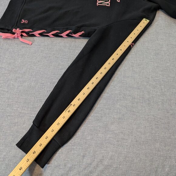 Harley Davidson Women's Black and Pink Pullover Hoodie - Picture 10 of 14